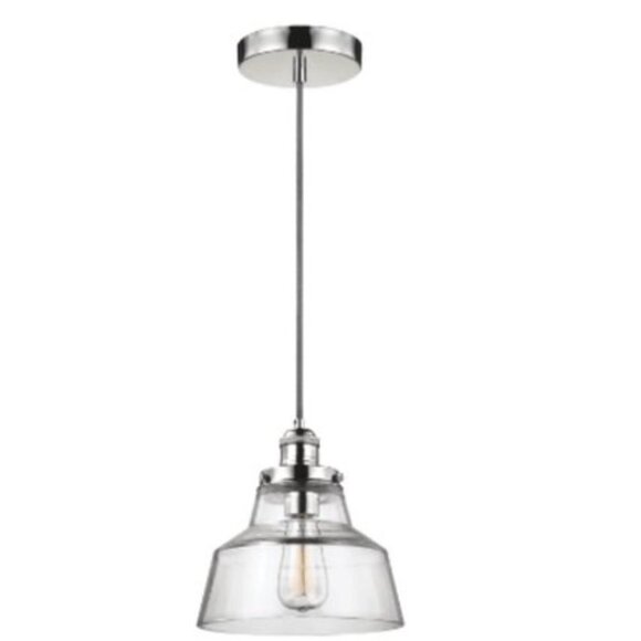 FEISS One Light Pendant Polished Nickel - Picture 4 of 14